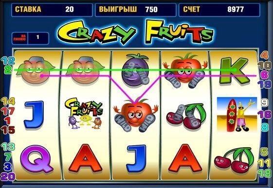Crazy Fruit สล็อต